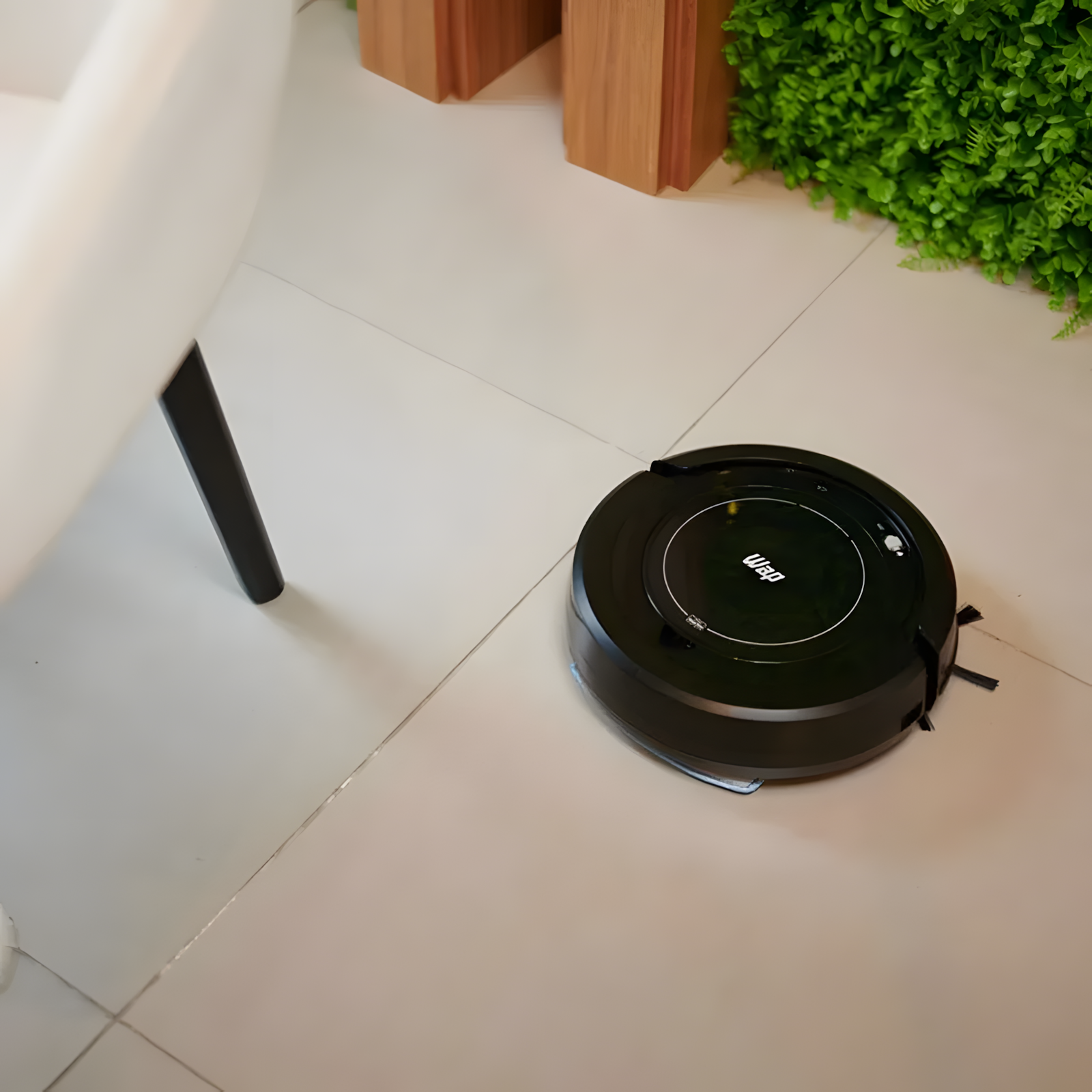 Aspirador de Pó Robô WAP Robot W100 Multifunções 3 em 1 17W Aspirador de Pó Robô WAP Robot W100 Multifunções 3 em 1 17W